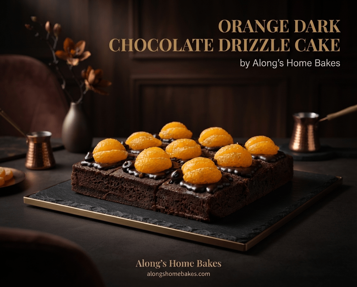 You are currently viewing Orange Chocolate Drizzle Cake