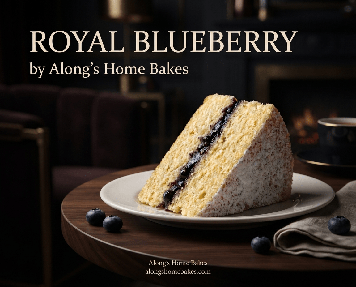 You are currently viewing Royal Blueberry Victoria Sandwich Cake