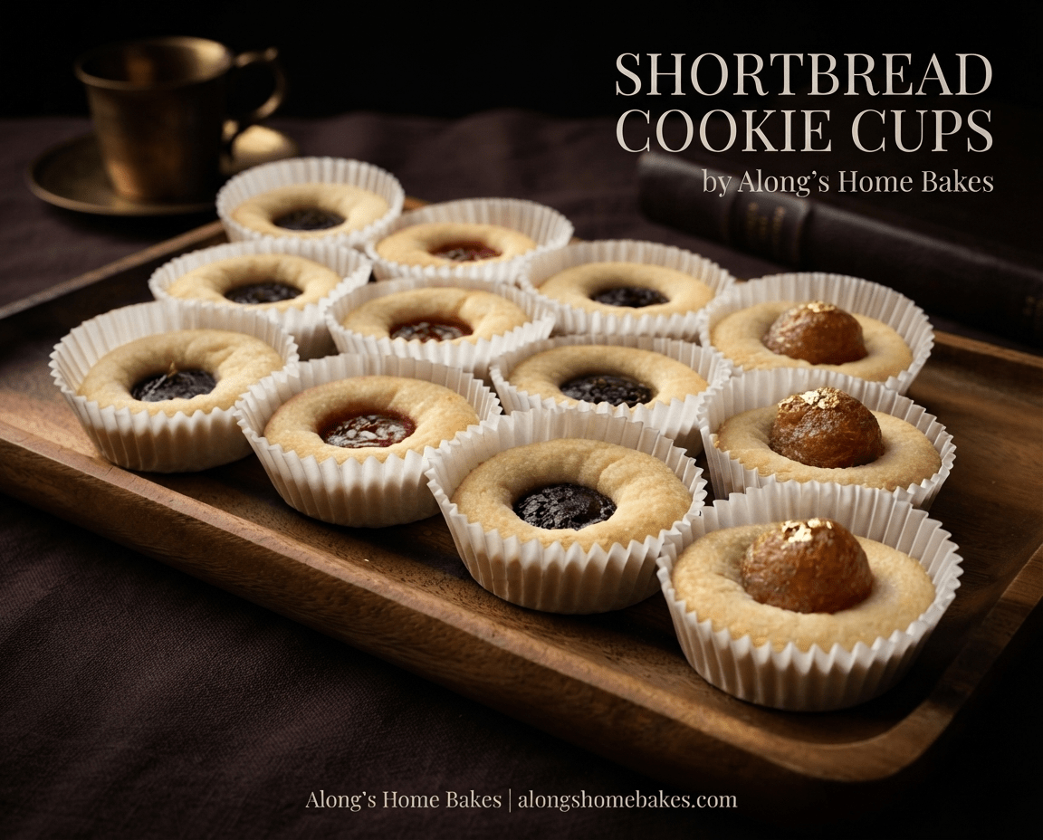 You are currently viewing Shortbread Cookie Cups