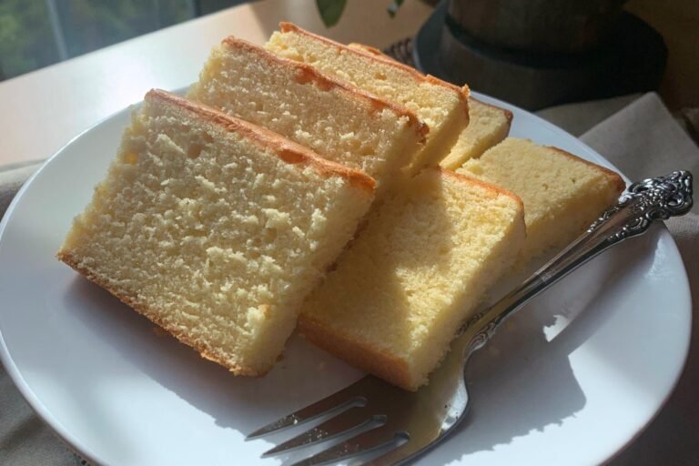 Classic Butter Cake - Along's Home Bakes