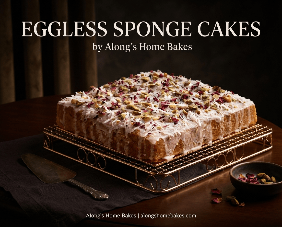 You are currently viewing Eggless Sponge Cakes